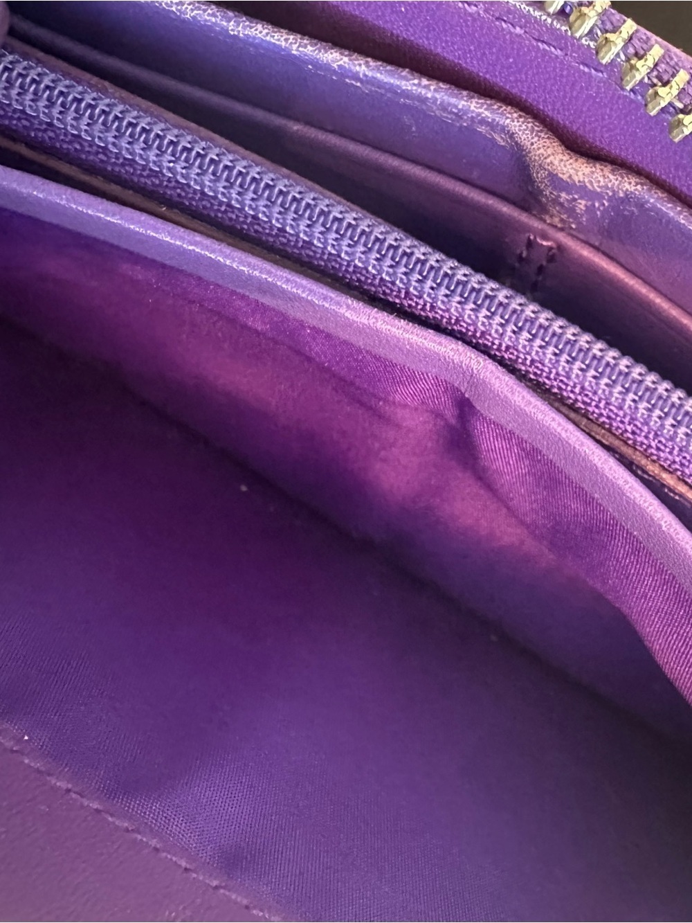 Coach New York Purple Leather Wallet,
Accordion Zip Around 💜💫 - Picture 11 of 15